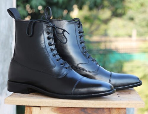 Cap Toe Dress Boots