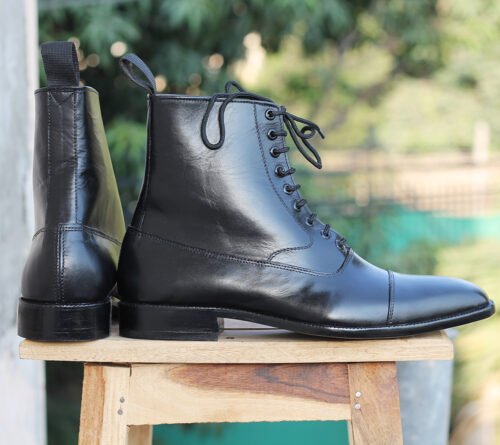 Cap Toe Dress Boots