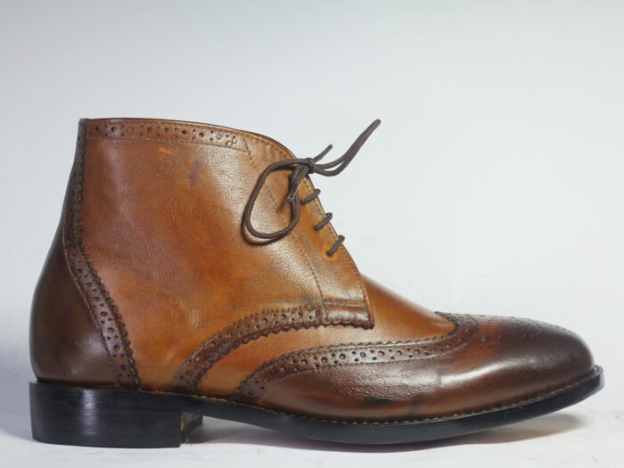 Brown Ankle High Leather
