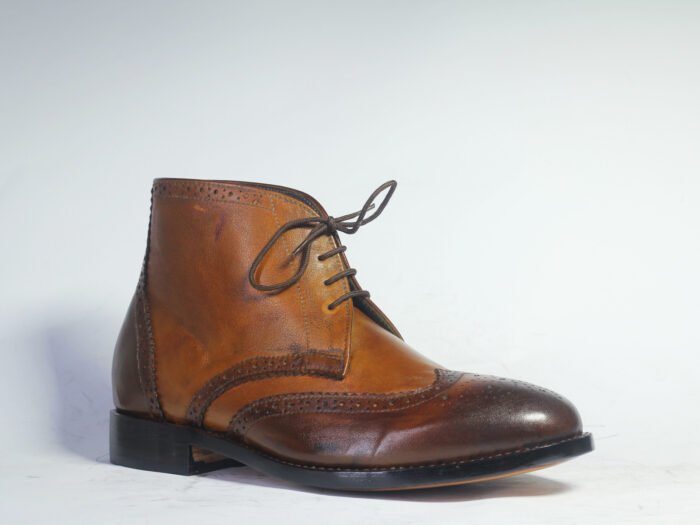 Brown Ankle High Leather