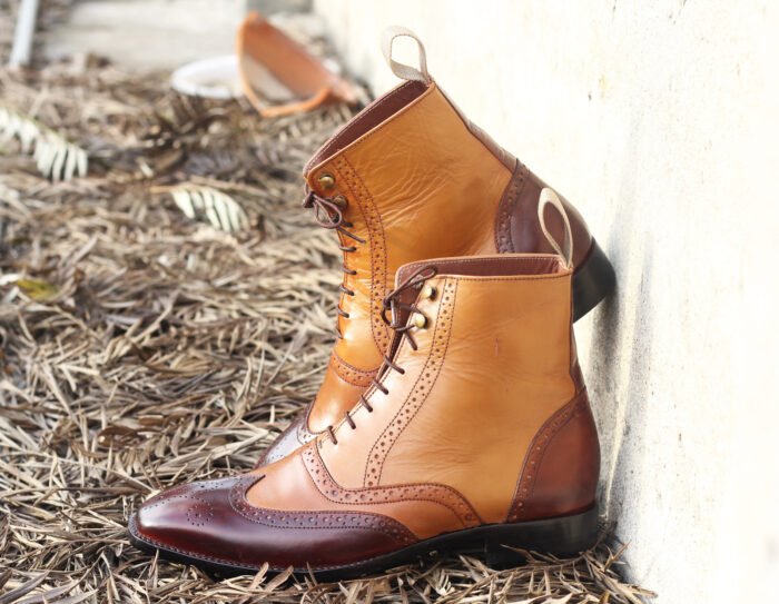 Brogue Leather Boots
