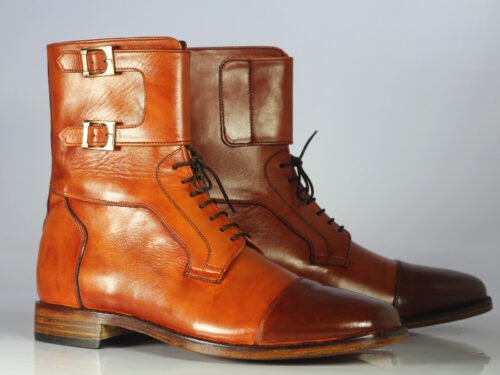 Men's Boots Two Tone