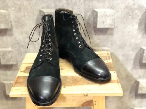 Black Ankle Boots Leather
