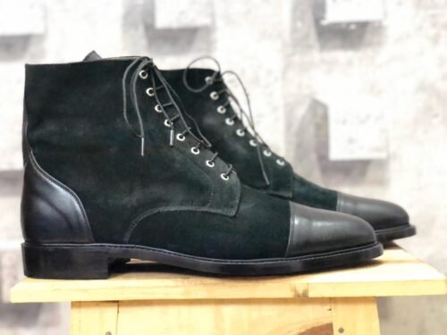 Black Ankle Boots Leather