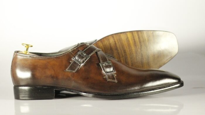 Double Monk Strap Shoes