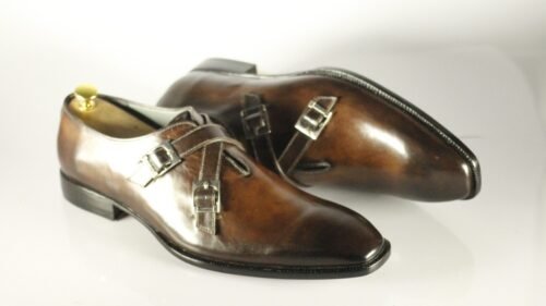 Double Monk Strap Shoes