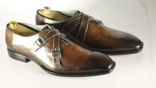 Double Monk Strap Shoes