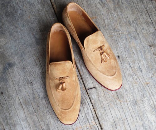 Men Tussle Dress Moccasins