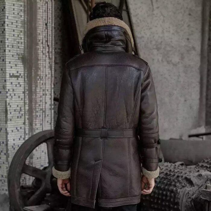 Aviator Fur Long Coat