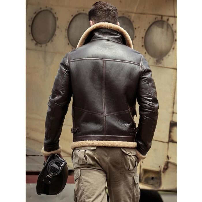 Men's Shearling Jacket Coat