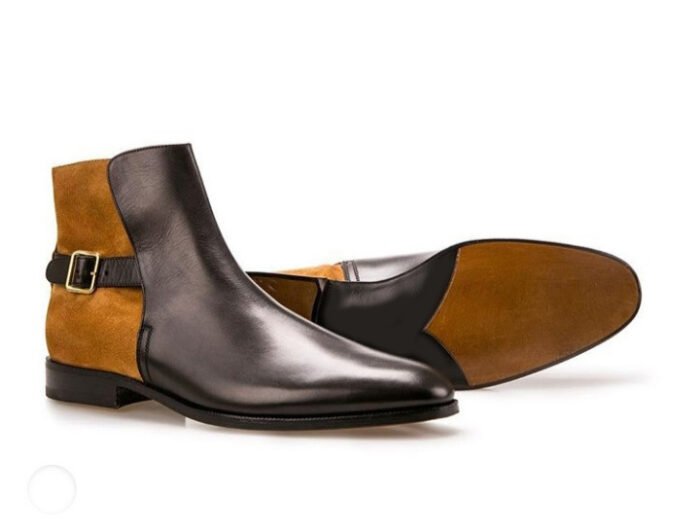 Men Leather Ankle Boot