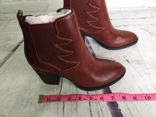 Womens Leather Ankle Boots