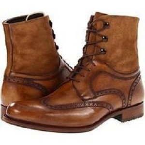 Men Handmade ankle boots
