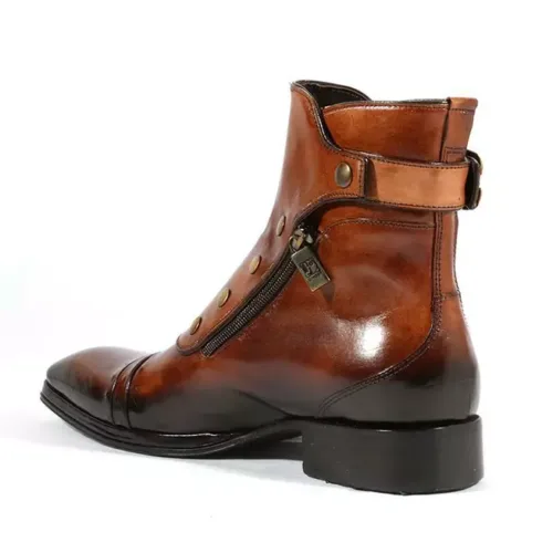 Men Handmade Ankle Boot
