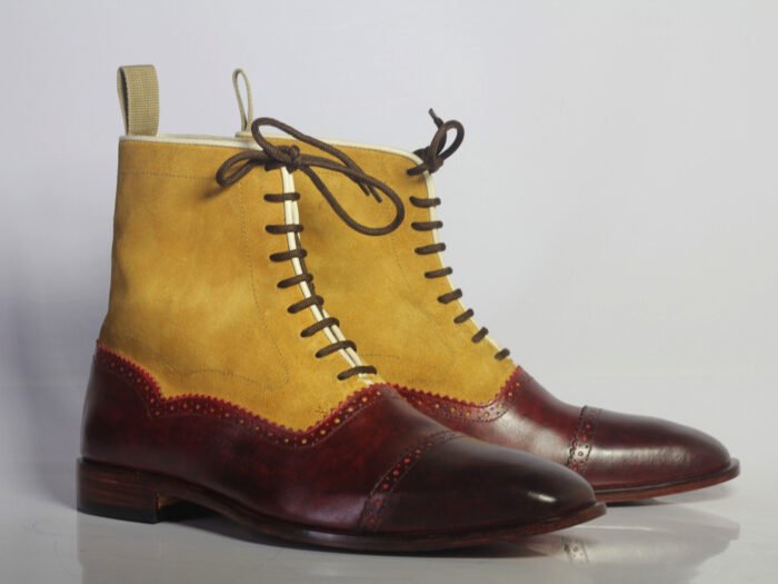 Men Handmade Ankle Boot