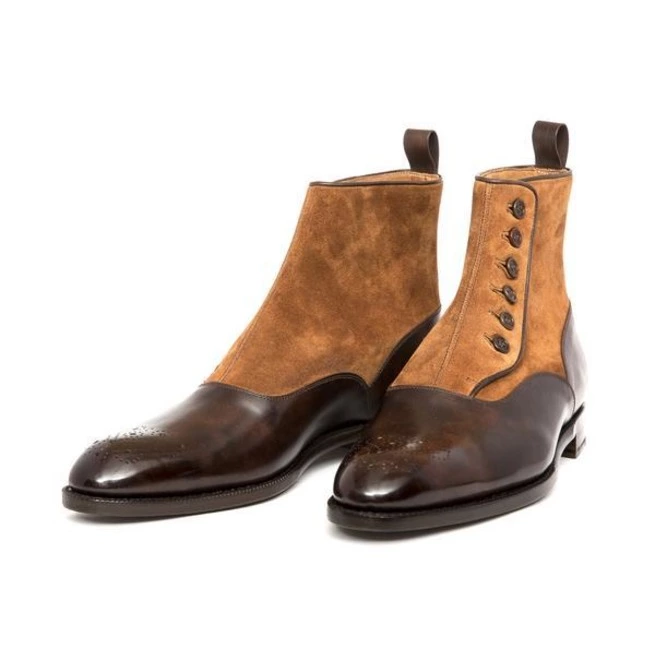 Men Handmade Ankle Boot