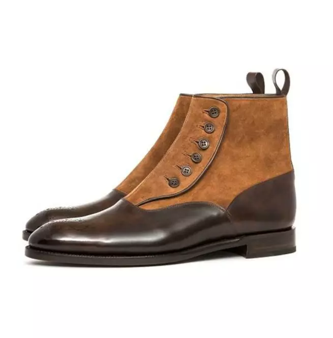 Men Handmade Ankle Boot