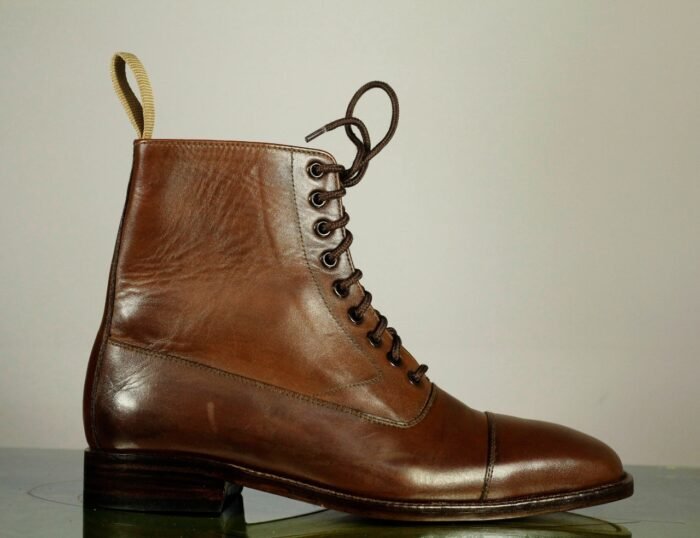 Men Handmade Ankle Boots