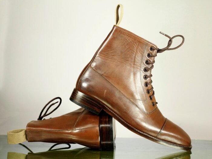 Men Handmade Ankle Boots