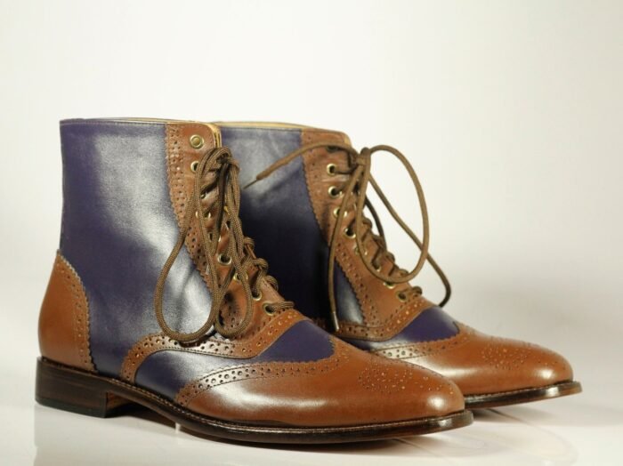 Men Handmade Ankle Boots