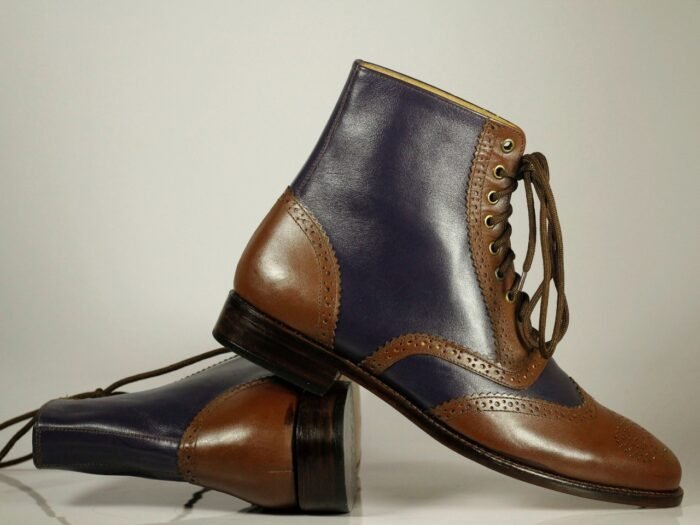 Men Handmade Ankle Boots