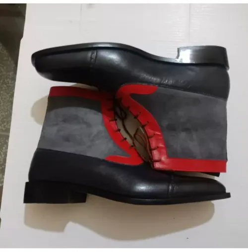 Men Leather Ankle Boot