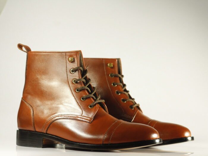 Men Handmade Ankle Boots