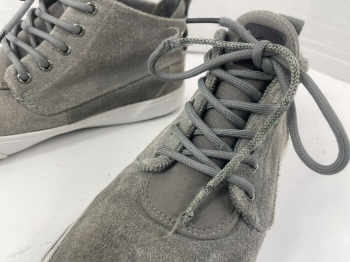 Men leather Ankle Boot Sperry Cutwater Chukka Grey Suede Lace Up Shoes - Image 2