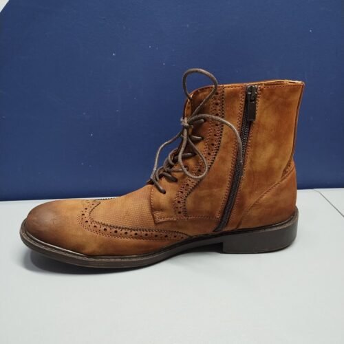 Mens Leather Ankle Boots
