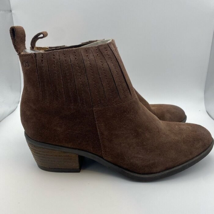 Women Leather ankle boot Joseph Seibel Daphne brown western style boot - Image 2