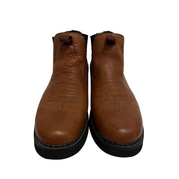 Men Leather Ankle Boot Roper Lucas Pull Non Slip Comfort New - Image 3