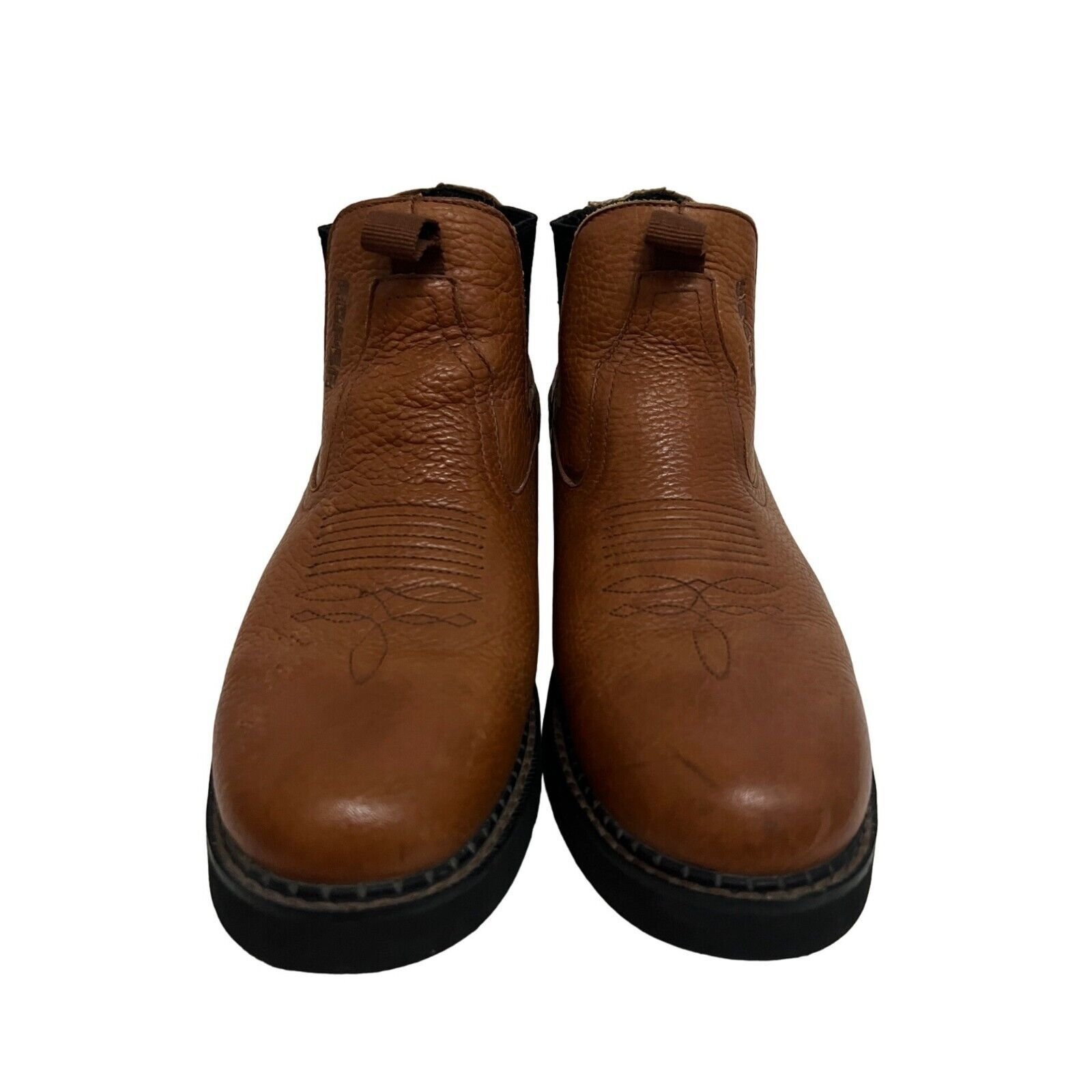 Men Leather Ankle Boot Roper Lucas Pull Non Slip Comfort New - Image 3
