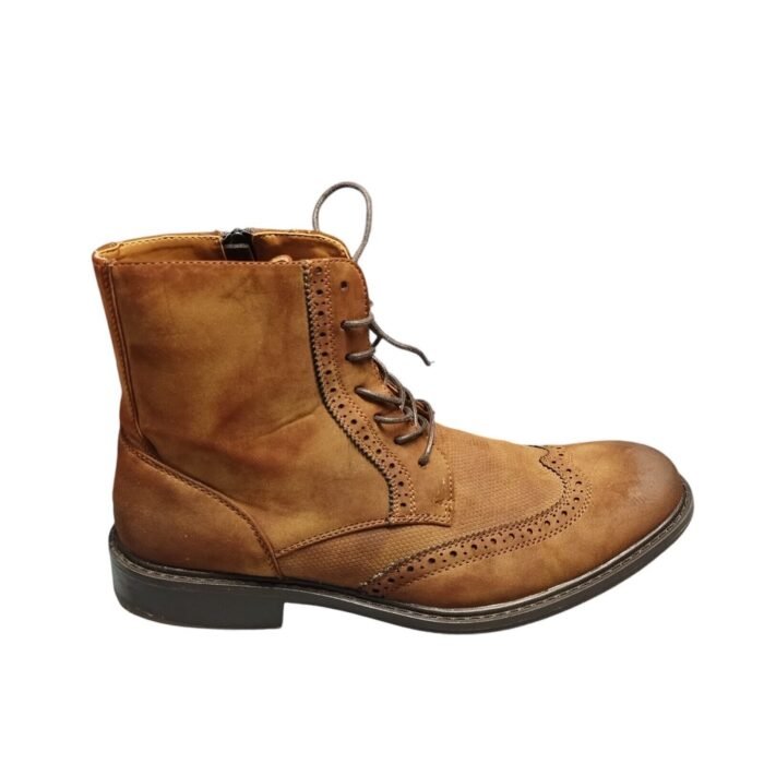 Mens Leather Ankle Boots