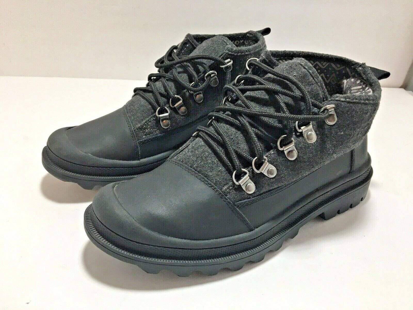 Men Leather Ankle Boot NEW TOM Cordova Grey Leather Boot - Image 5