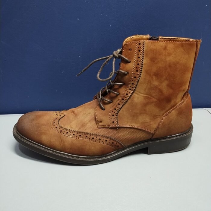 Mens Leather Ankle Boots