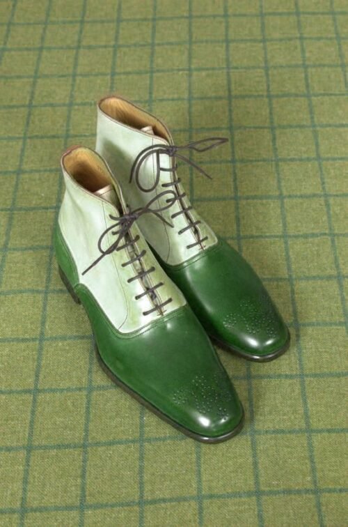 Men Handmade Ankle Boot