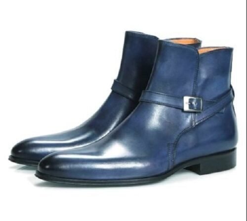 Men Handmade Ankle Boot