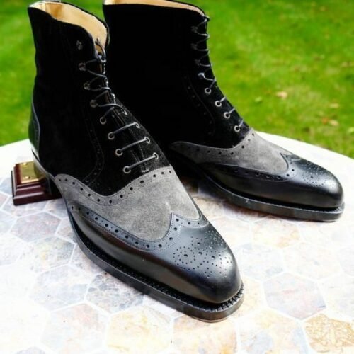 Men Leather Ankle Boot