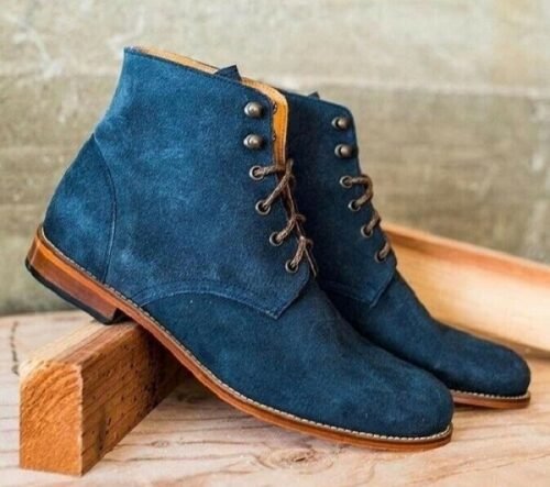 Men Handmade Ankle Boots
