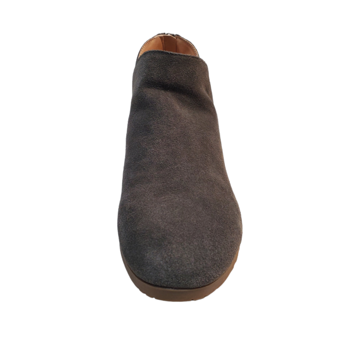 Womens Leather Ankle Boots Kennth Cole Concrete Grey Boot - Image 2