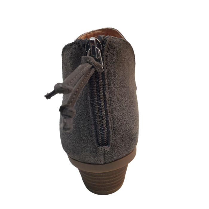Womens Leather Ankle Boots Kennth Cole Concrete Grey Boot - Image 4