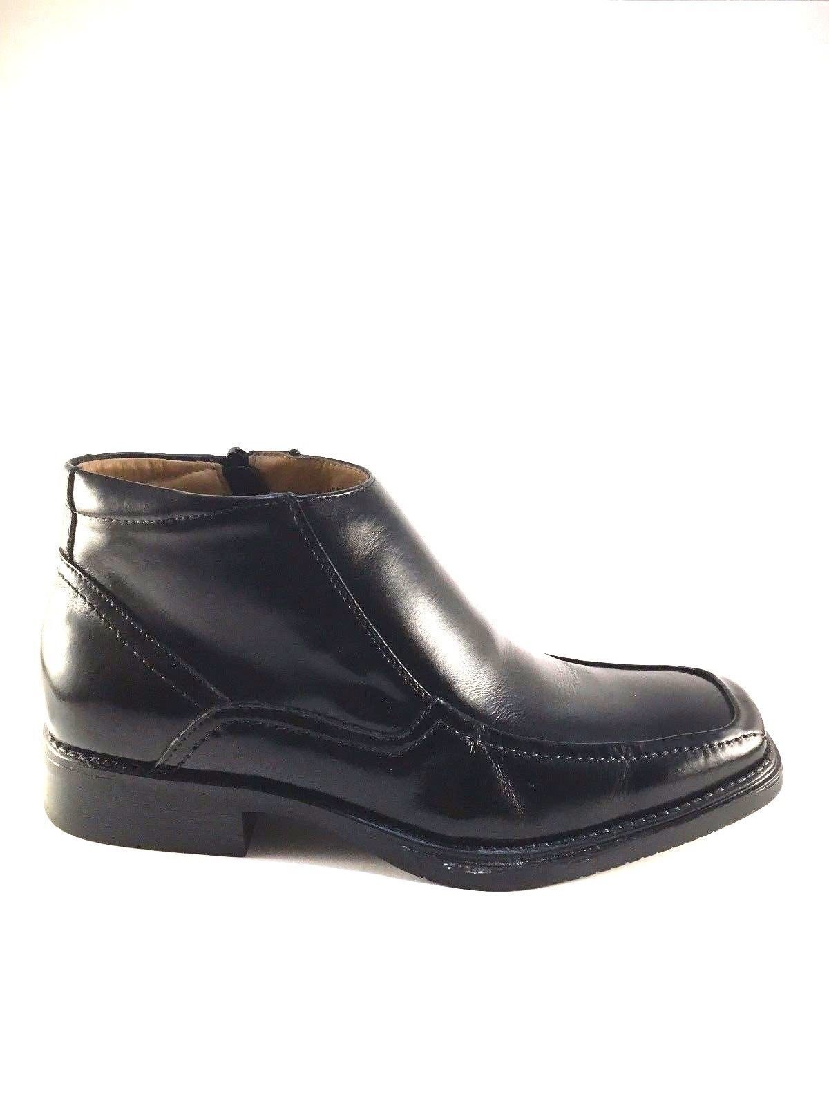 Men Leather Ankle Boot La Milano B5506 Tan Leather Dressy Boot - Image 5