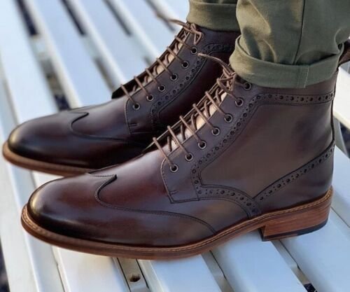 Men's Handmade Ankle Boot