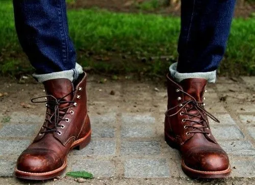 Men Handmade Ankle boot