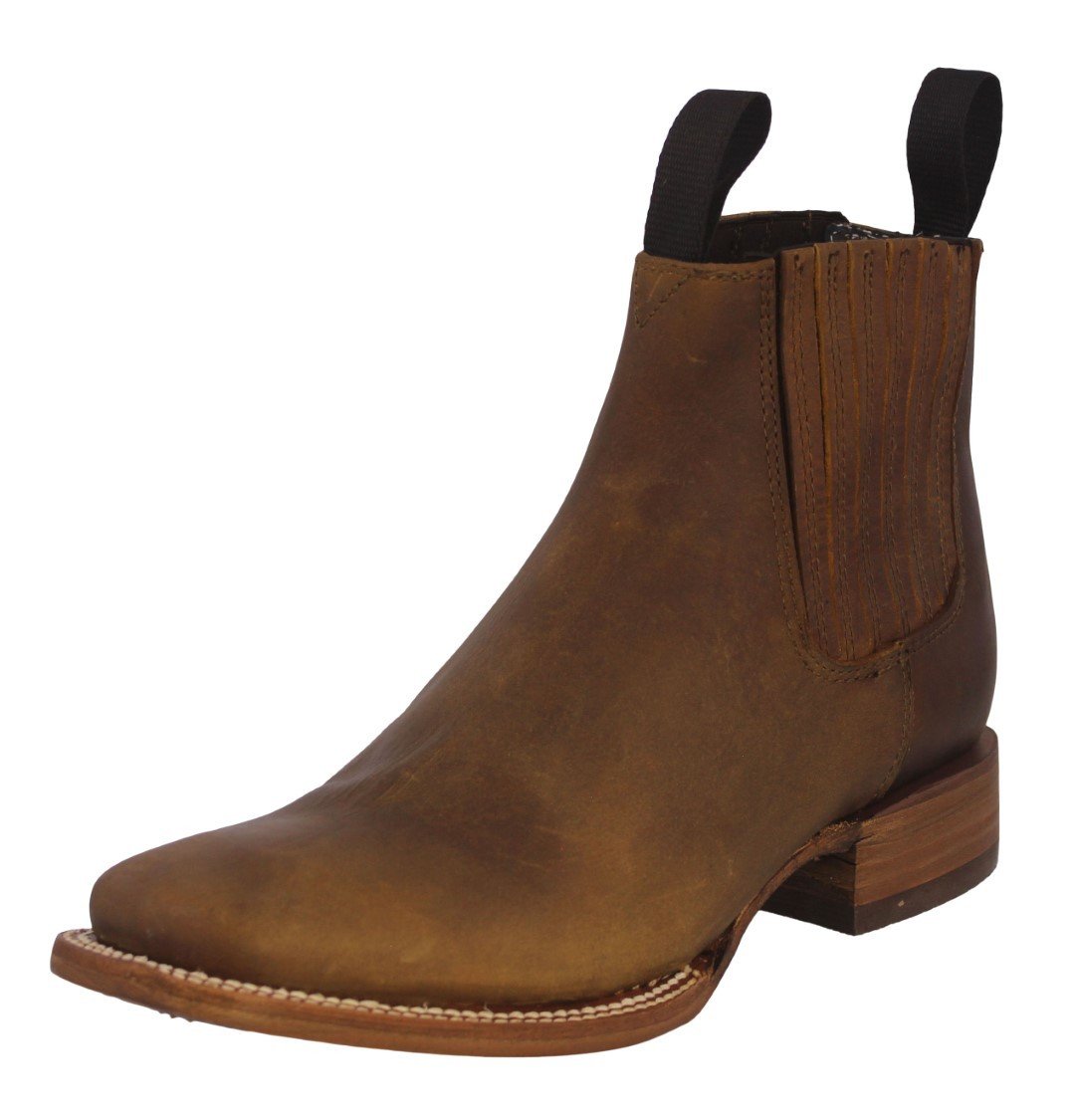 Men Leather Ankle Boot