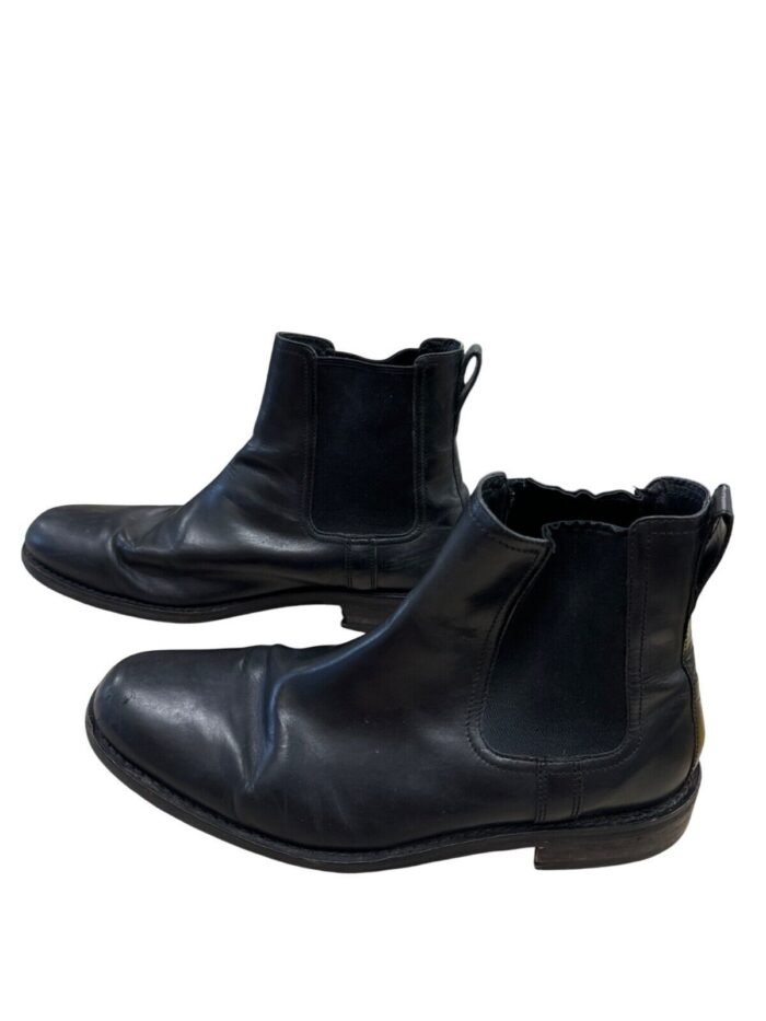 Men Leather Ankle Boot Cole Haan Men Black Leather Boot - Image 3