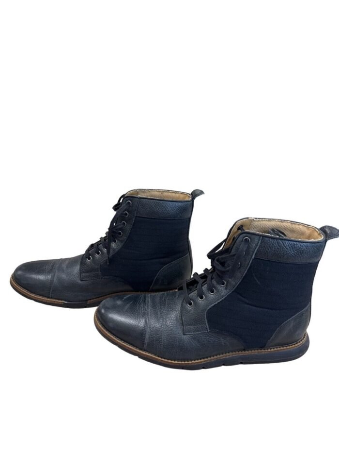 Men Leather Ankle Boot Cole Haan Black Boot 7M SKU 7718 - Image 3