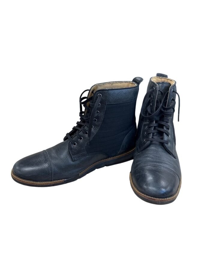 Men Leather Ankle Boot Cole Haan Black Boot 7M SKU 7718 - Image 5